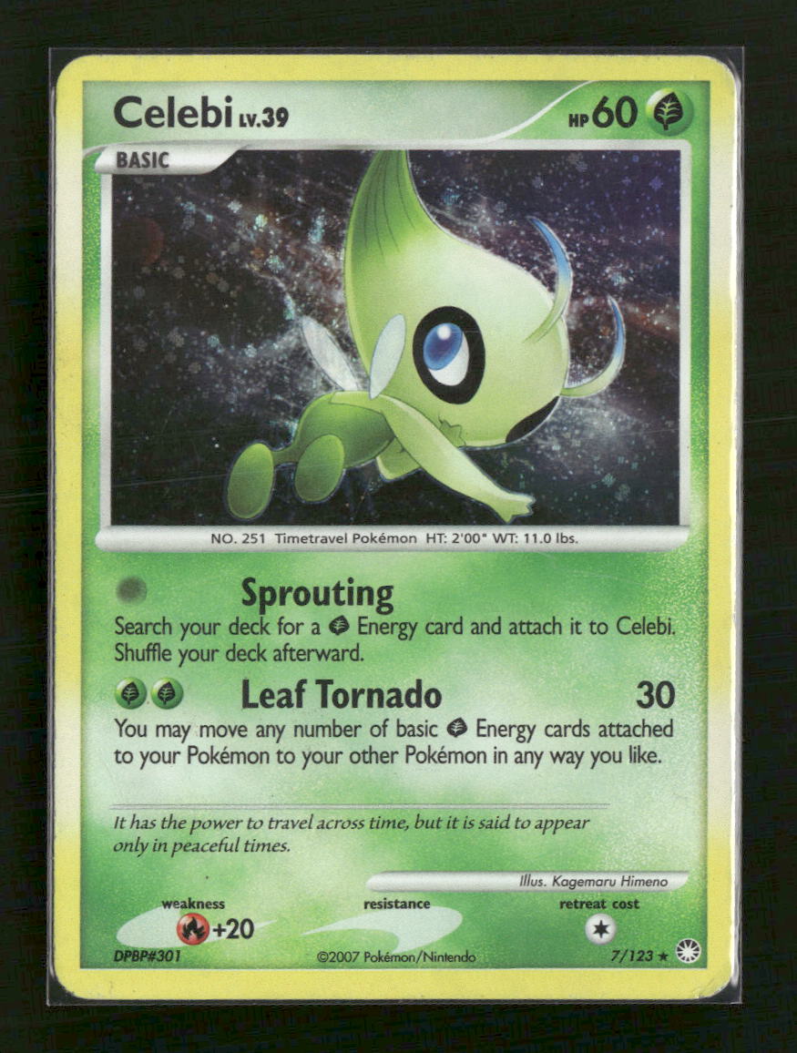 Mysterious Treasures Celebi #7/123