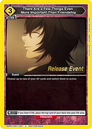 There Are a Few Things Even More Important Than Friendship (UEPR/TKG-1-031) - UE18BT Tokyo Ghoul Release Event