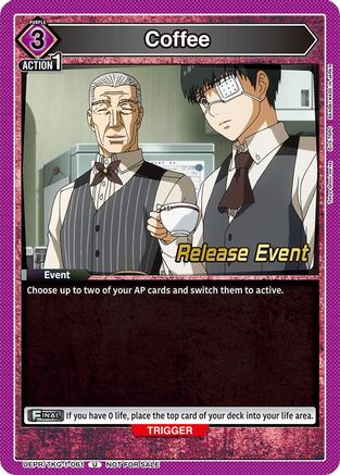 Coffee (UEPR/TKG-1-061) - UE18BT Tokyo Ghoul Release Event
