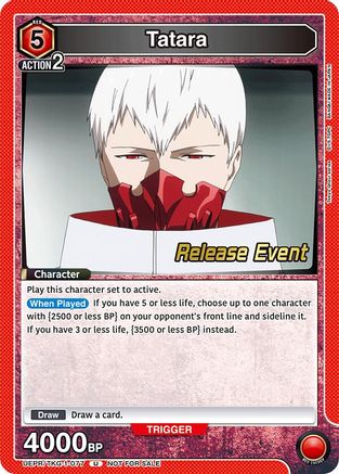 Tatara (UEPR/TKG-1-077) - UE18BT Tokyo Ghoul Release Event