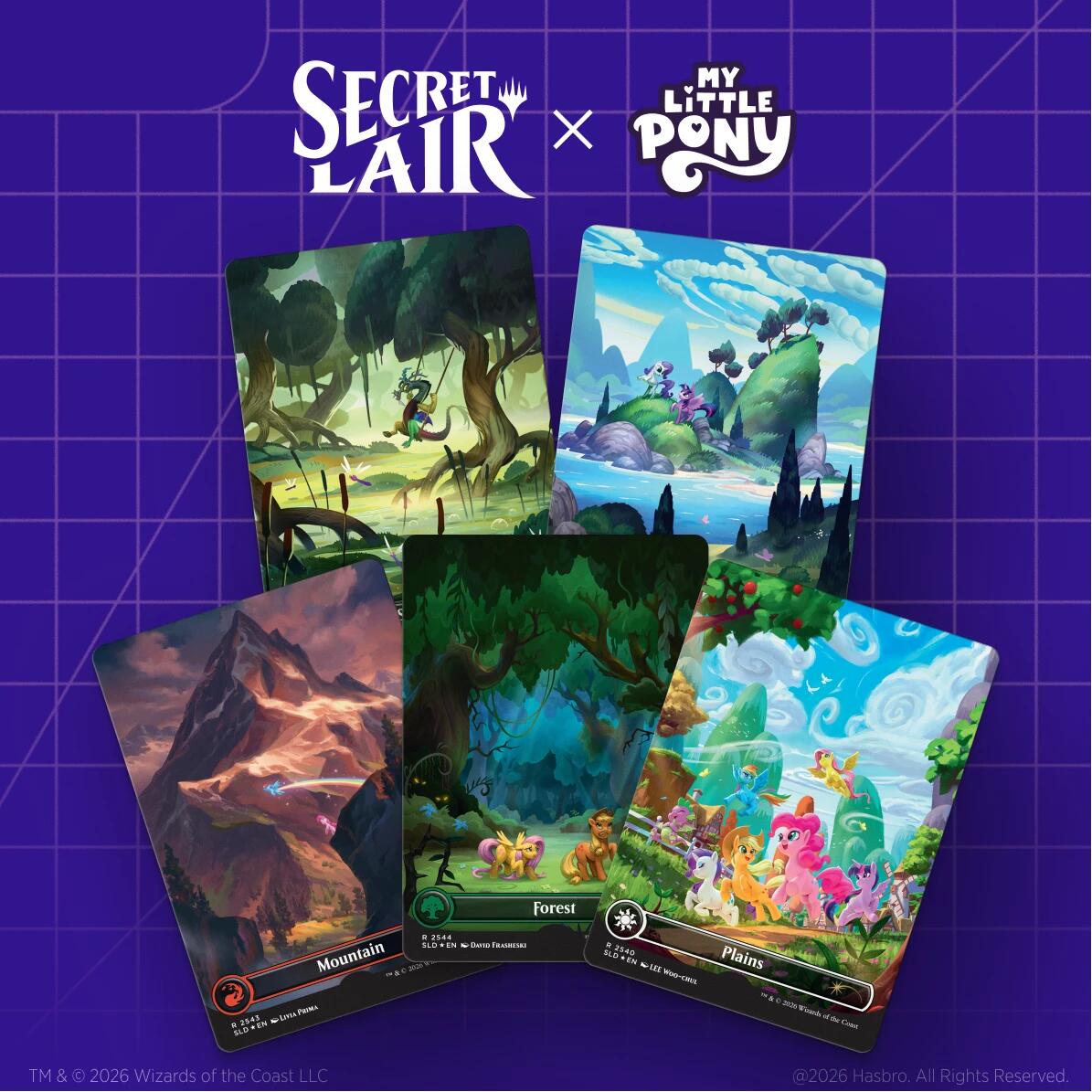Secret Lair Drop: Secret Lair x My Little Pony: The Lands of Equestria - Non-Foil Edition [SLD]
