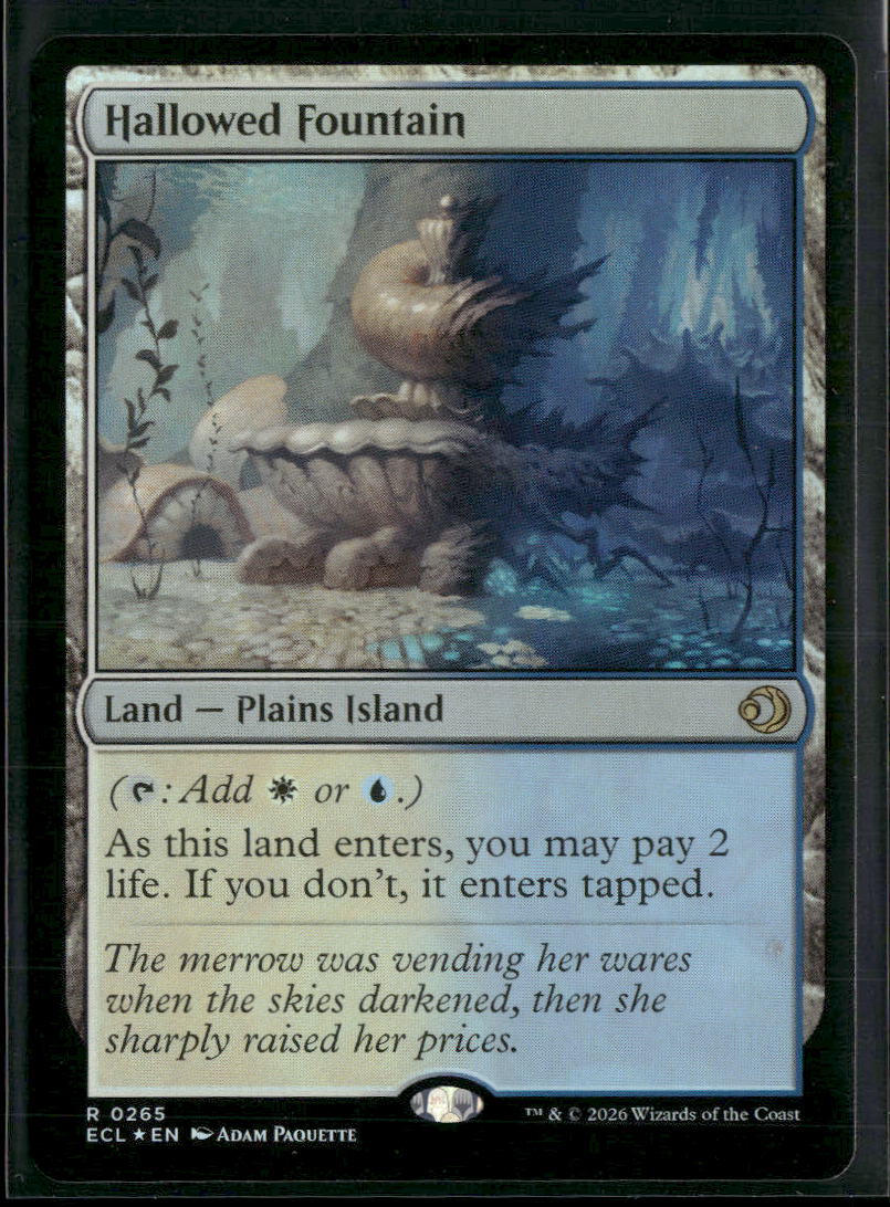 Lorwyn Eclipsed Hallowed Fountain Foil #265