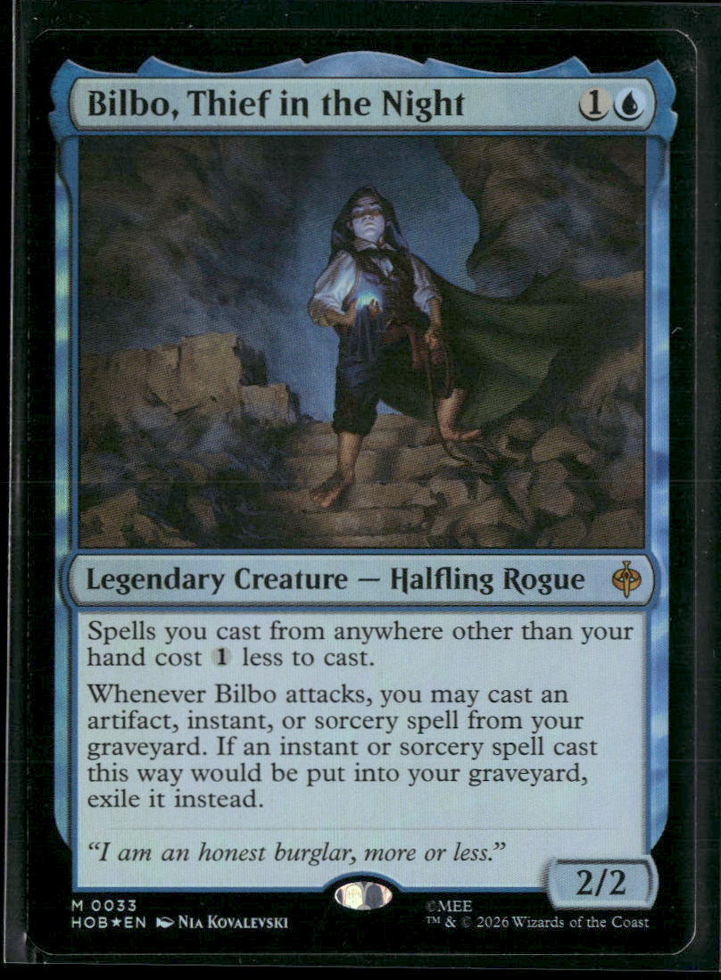 The Hobbit Bilbo, Thief in the Night Foil #33