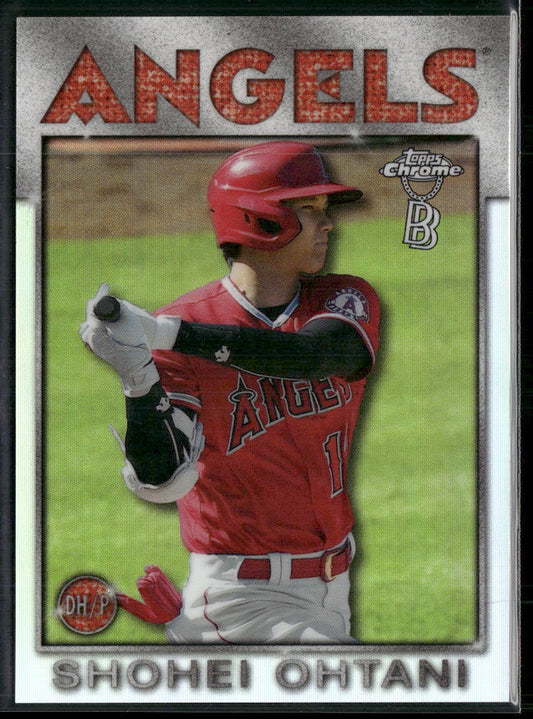 2021 Topps Chrome Ben Baller Edition 1986 Topps Baseball Shohei Ohtani #86TB-9