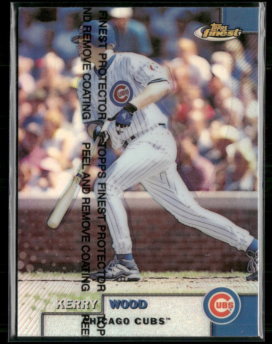 1999 Finest Refractors Kerry Wood #81