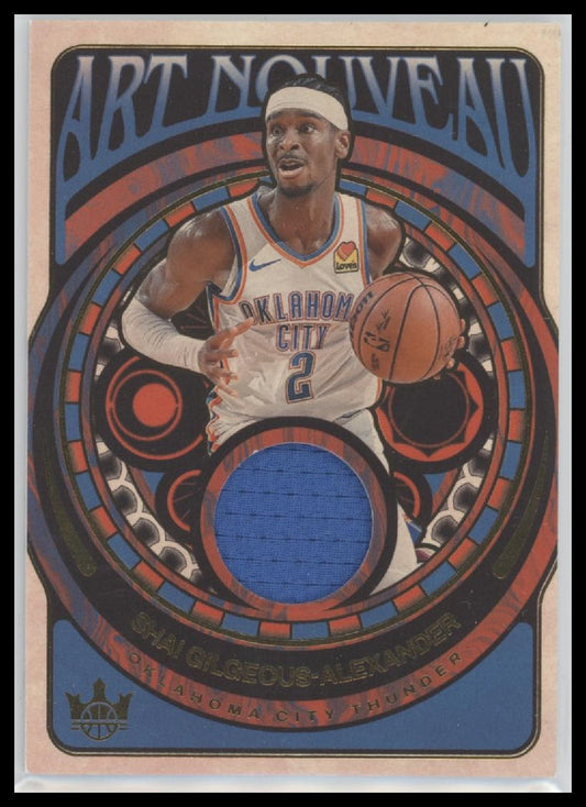 2024-25 Panini Court Kings Art Nouveau Shai Gilgeous-Alexander #AN-SGA