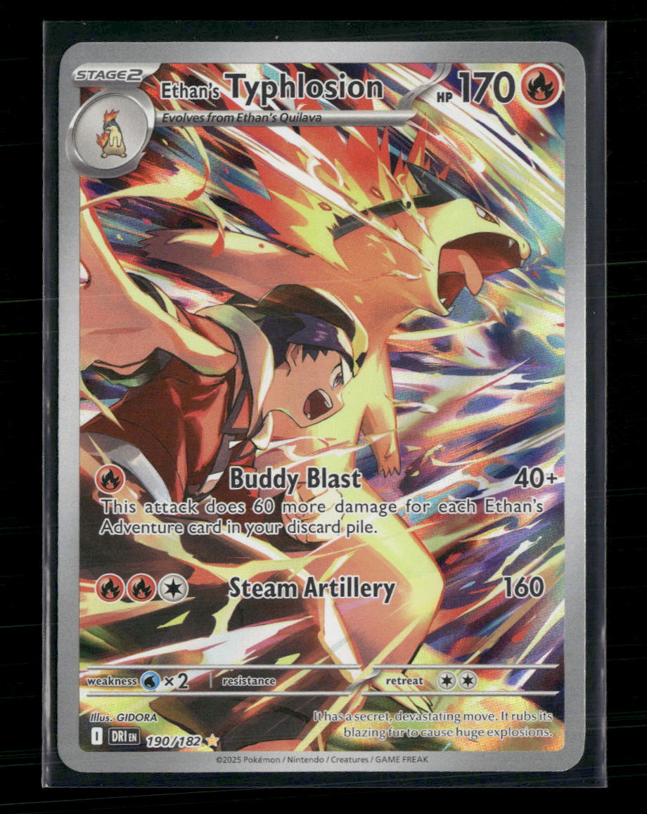 SV10: Destined Rivals Ethan's Typhlosion #190/182