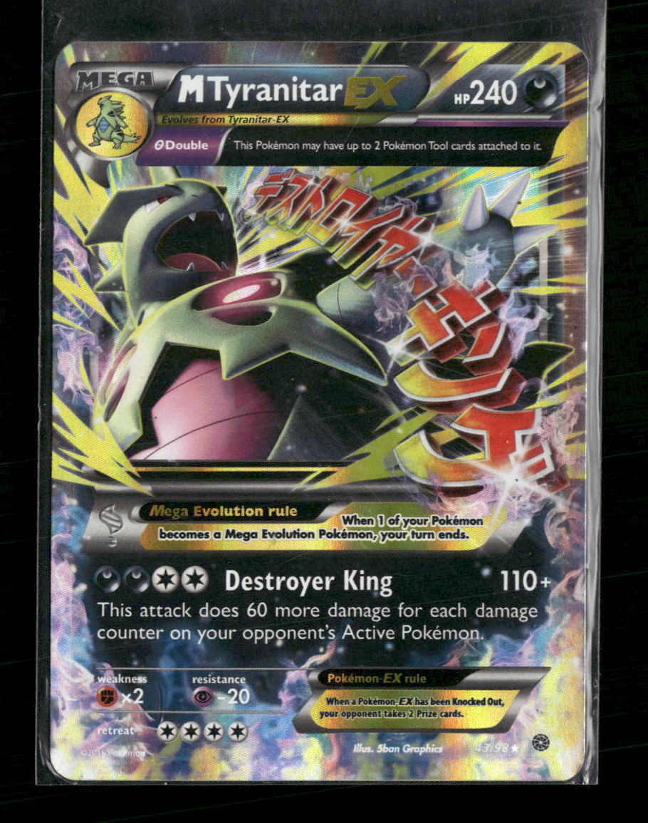 XY - Ancient Origins M Tyranitar EX #43/98