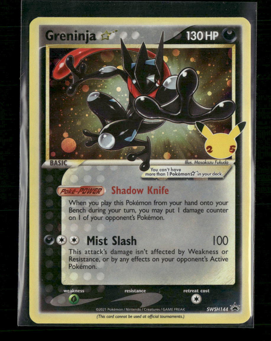 SWSH: Sword & Shield Promo Cards Greninja Star #SWSH144