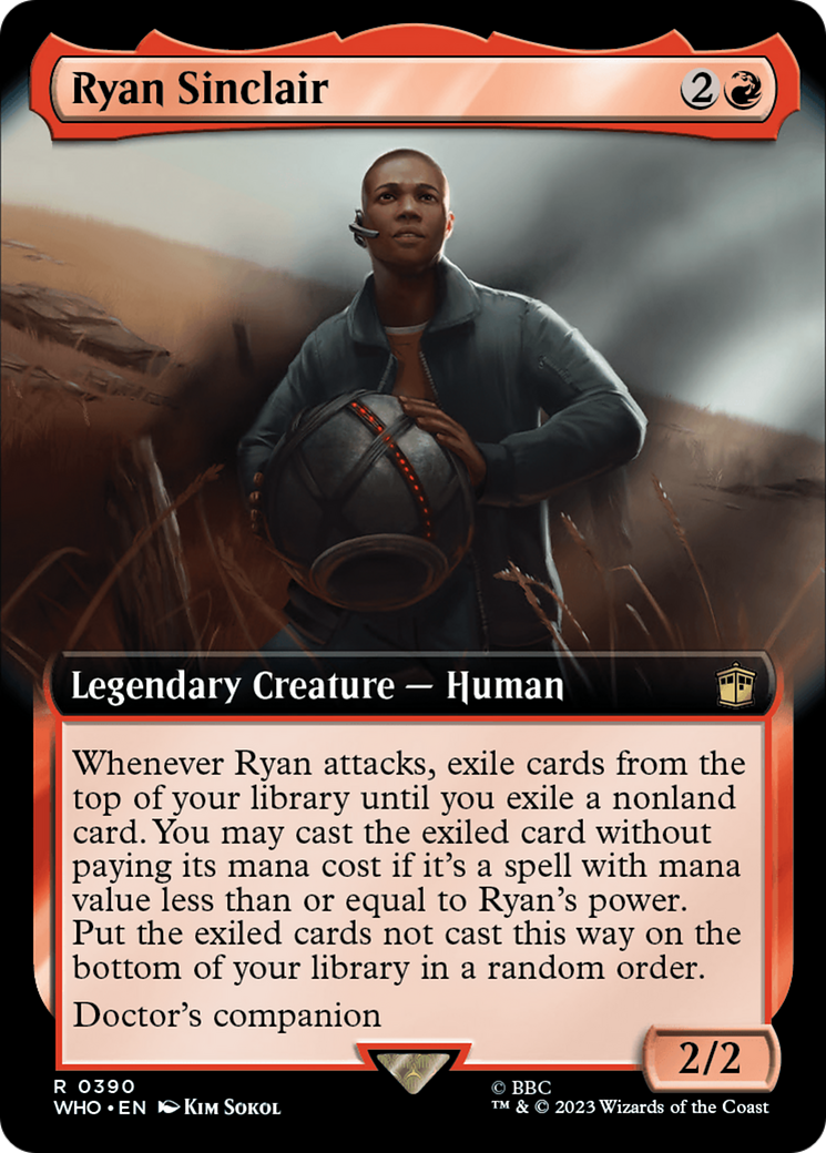Ryan Sinclair (WHO-390) - Doctor Who: (Extended Art) Foil