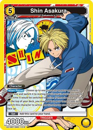 Shin Asakura (018) (UE19BT/SMD-1-018) - UE19BT SAKAMOTO DAYS Foil