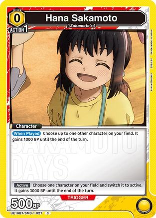 Hana Sakamoto (UE19BT/SMD-1-027) - UE19BT SAKAMOTO DAYS