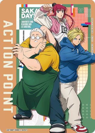 Action Point Card (AP07) (UE19BT/SMD-1-AP07) - UE19BT SAKAMOTO DAYS