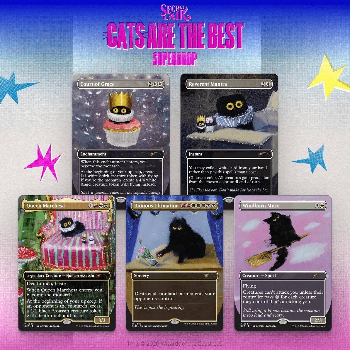 Secret Lair Drop: Purr Majesty - Non-Foil Edition [SLD]