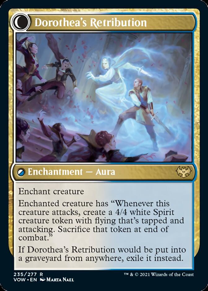 Dorothea, Vengeful Victim // Dorothea's Retribution (VOW-235) - Innistrad: Crimson Vow: (Double Faced Transform)