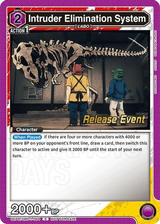 Intruder Elimination System - Release Event (UE19BT/SMD-1-064) - UE19BT SAKAMOTO DAYS Release Event Cards