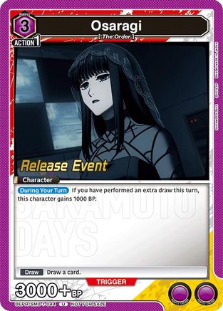 Osaragi (044) (Release Event) (UE19BT/SMD-1-044) - UE19BT SAKAMOTO DAYS Release Event Cards