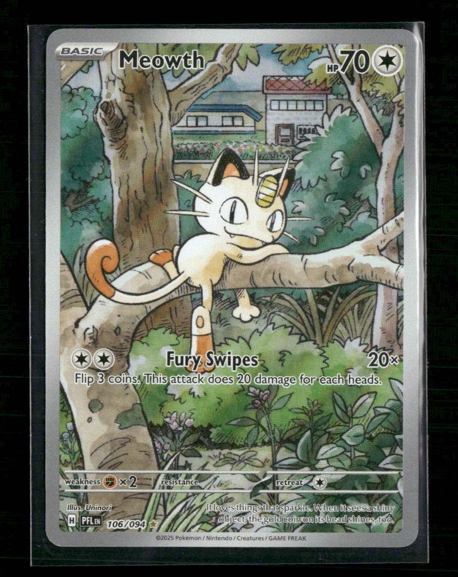 ME02: Phantasmal Flames Meowth #106/094