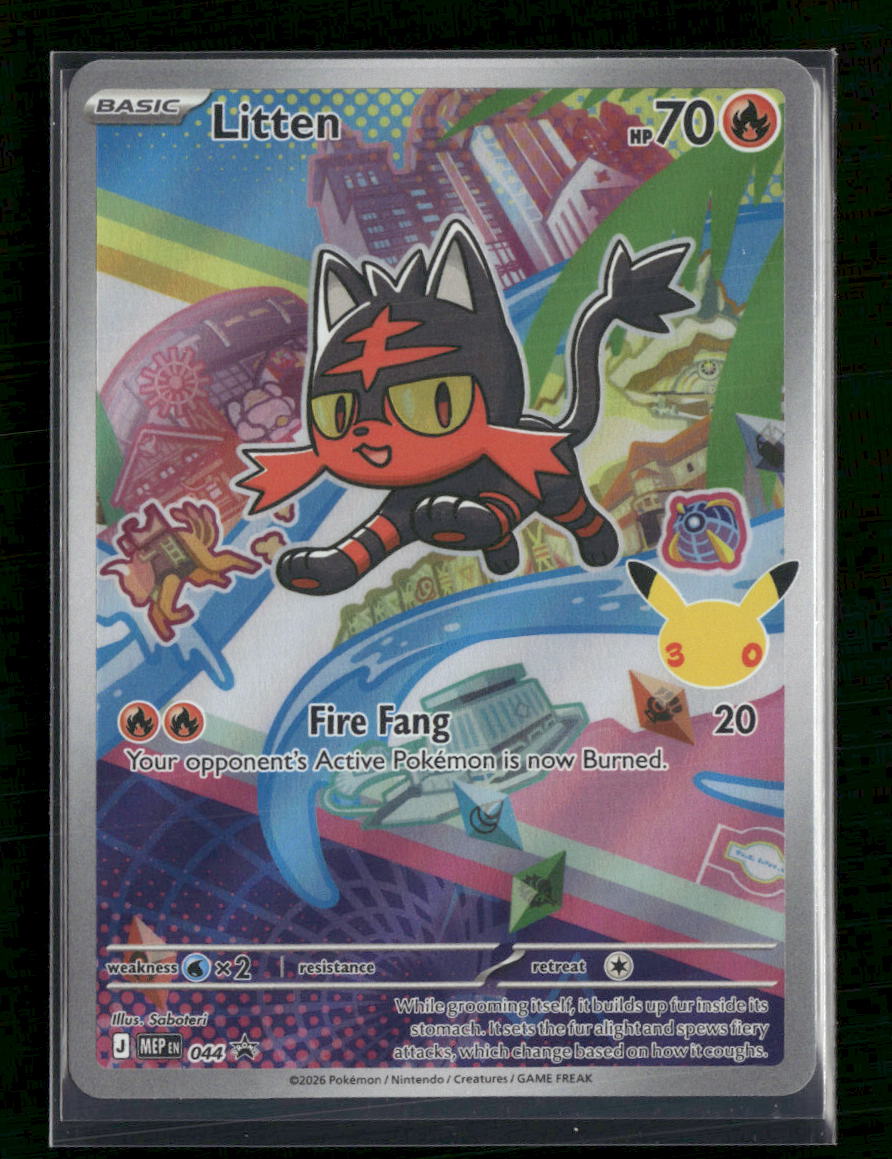 ME: Mega Evolution Promo Litten #044