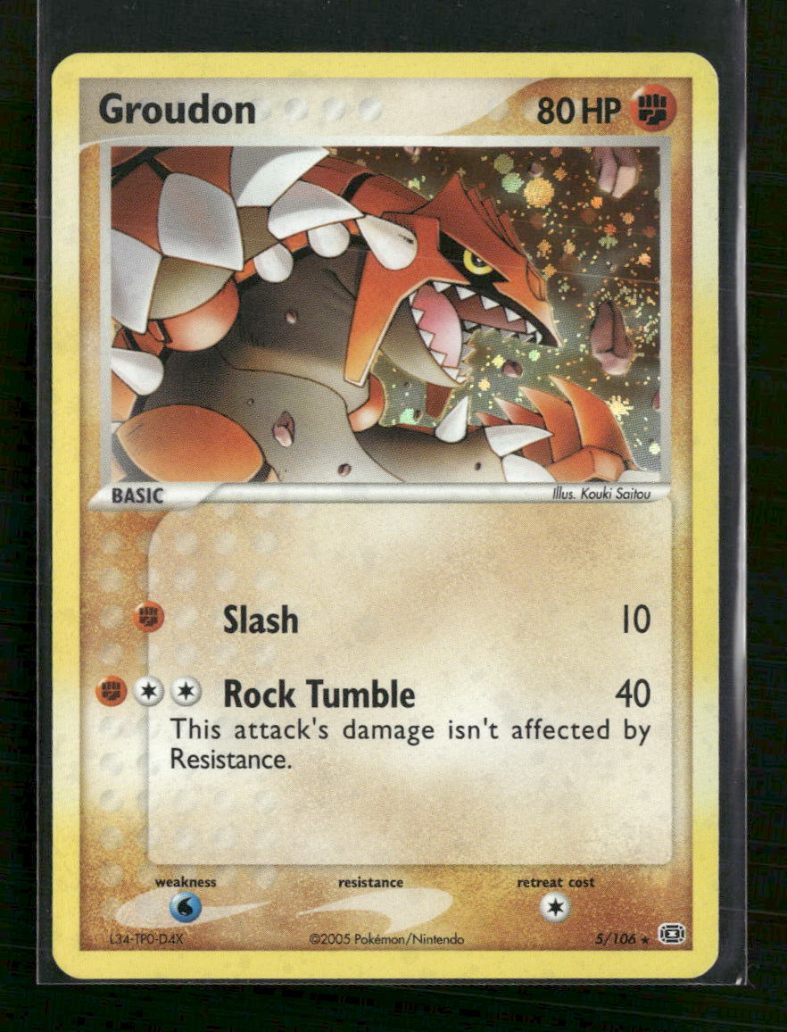 EX Emerald Groudon #5/106