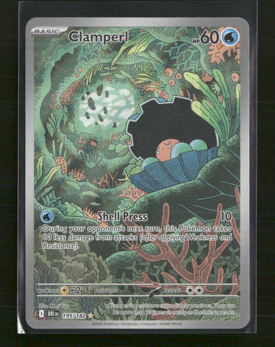 SV10: Destined Rivals Clamperl #195/182