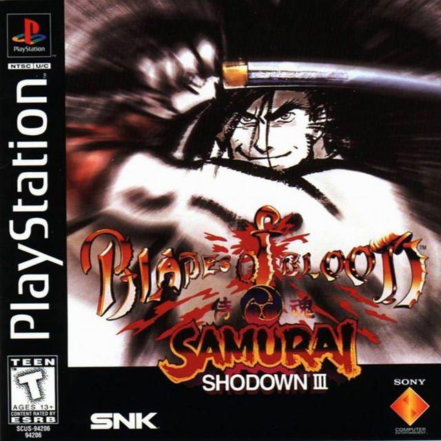 Samurai Shodown III Blades of Blood (Playstation)