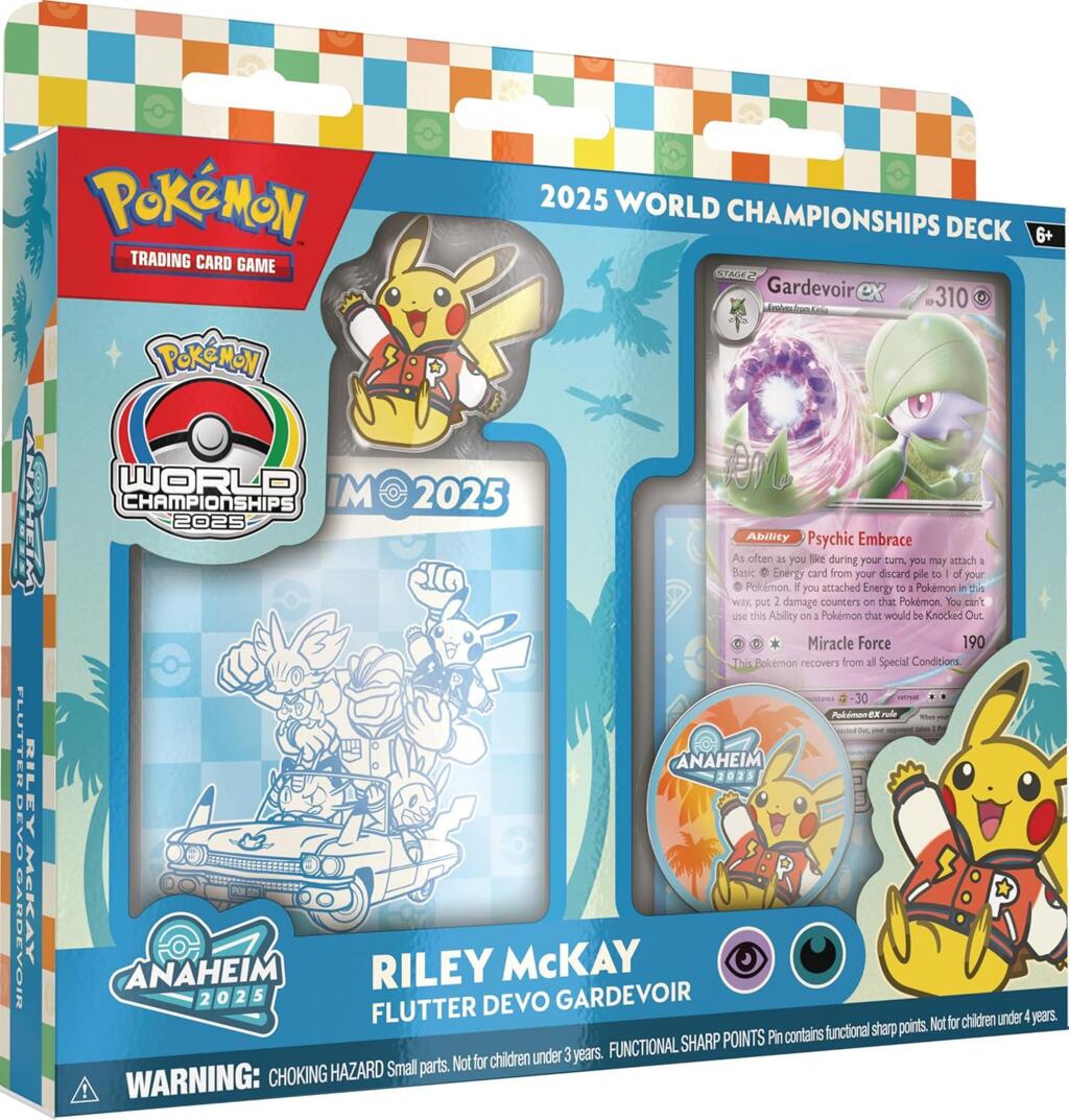 2025 World Championship Deck: Riley McKay (Flutter Devo Gardevoir) [WCD]