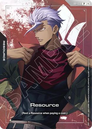 Resource (RP-035) (Premium Accessory Set - Mobile Suit Gundam: Iron-Blooded Orphans) (RP-035) - Promotional Resource Tokens Holofoil
