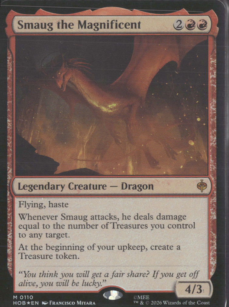 The Hobbit Smaug the Magnificent #110