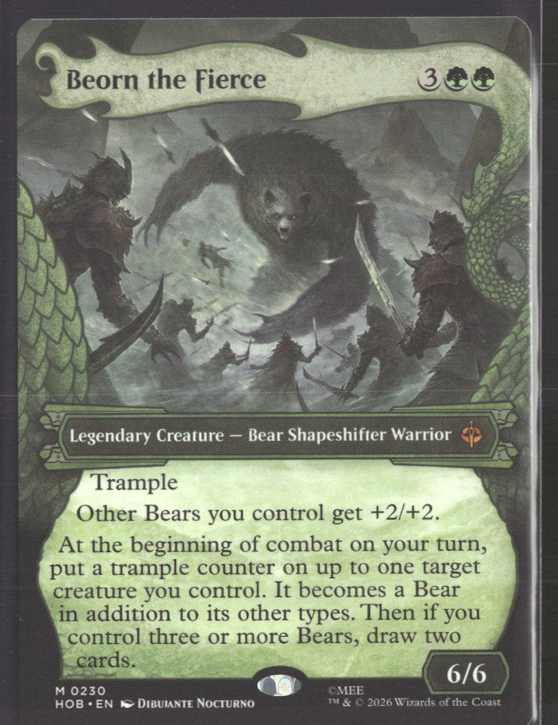 The Hobbit Beorn the Fierce (Showcase) #230