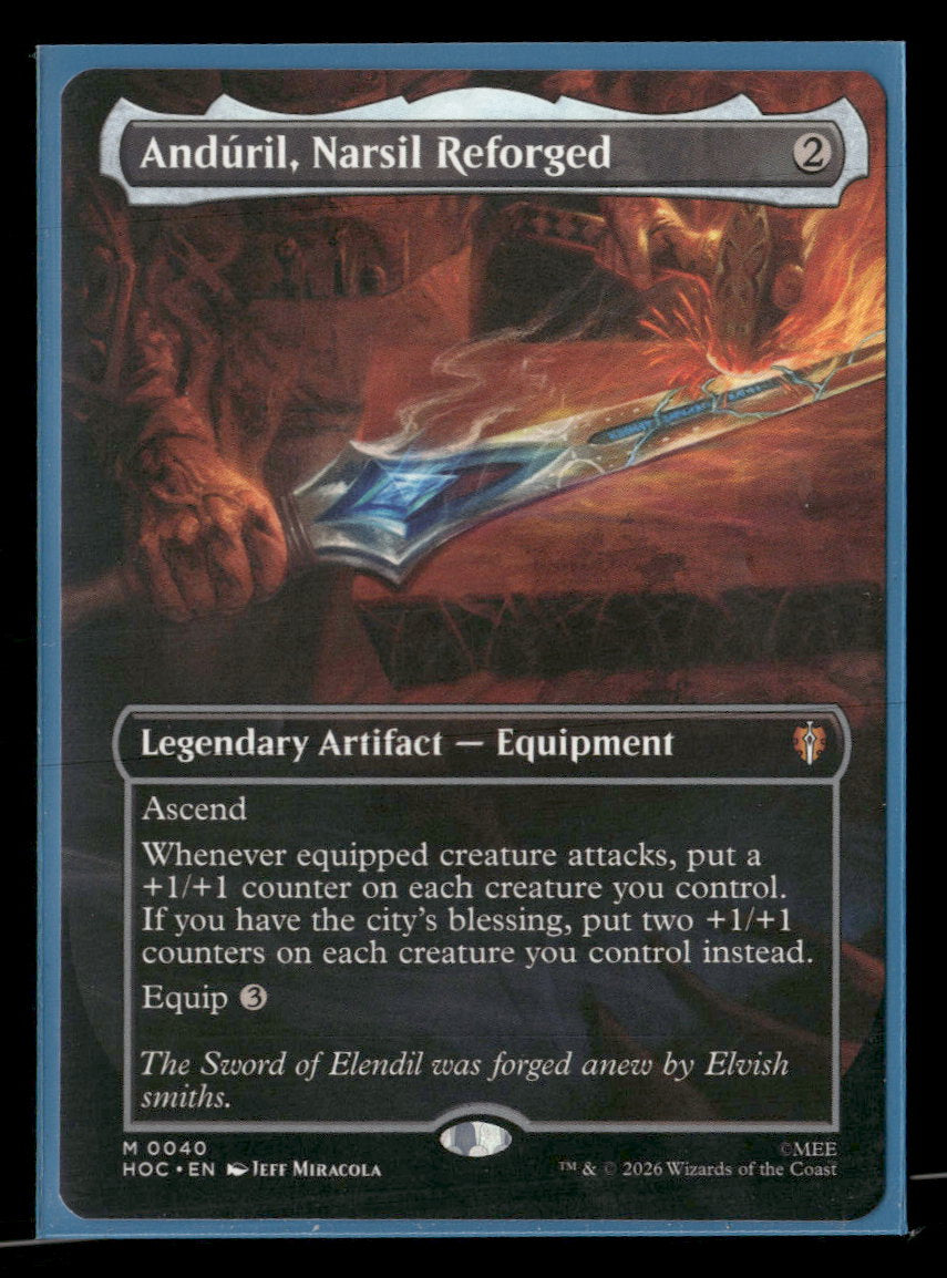 The Hobbit: Eternal-Legal Anduril, Narsil Reforged (Borderless) #40