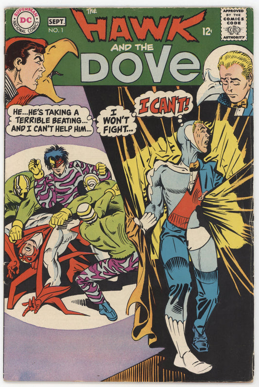 Hawk And The Dove 1 DC 1968 VG Steve Ditko Steve Skeates