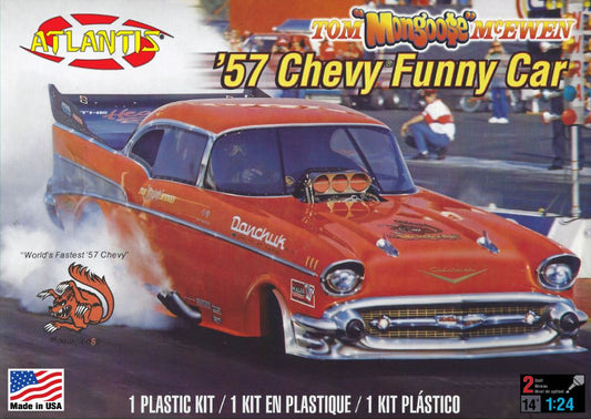 Atlantis Models 7172 1/24 Tom Mongoose McEwen 1957 Chevy Funny Car (formerly Rev