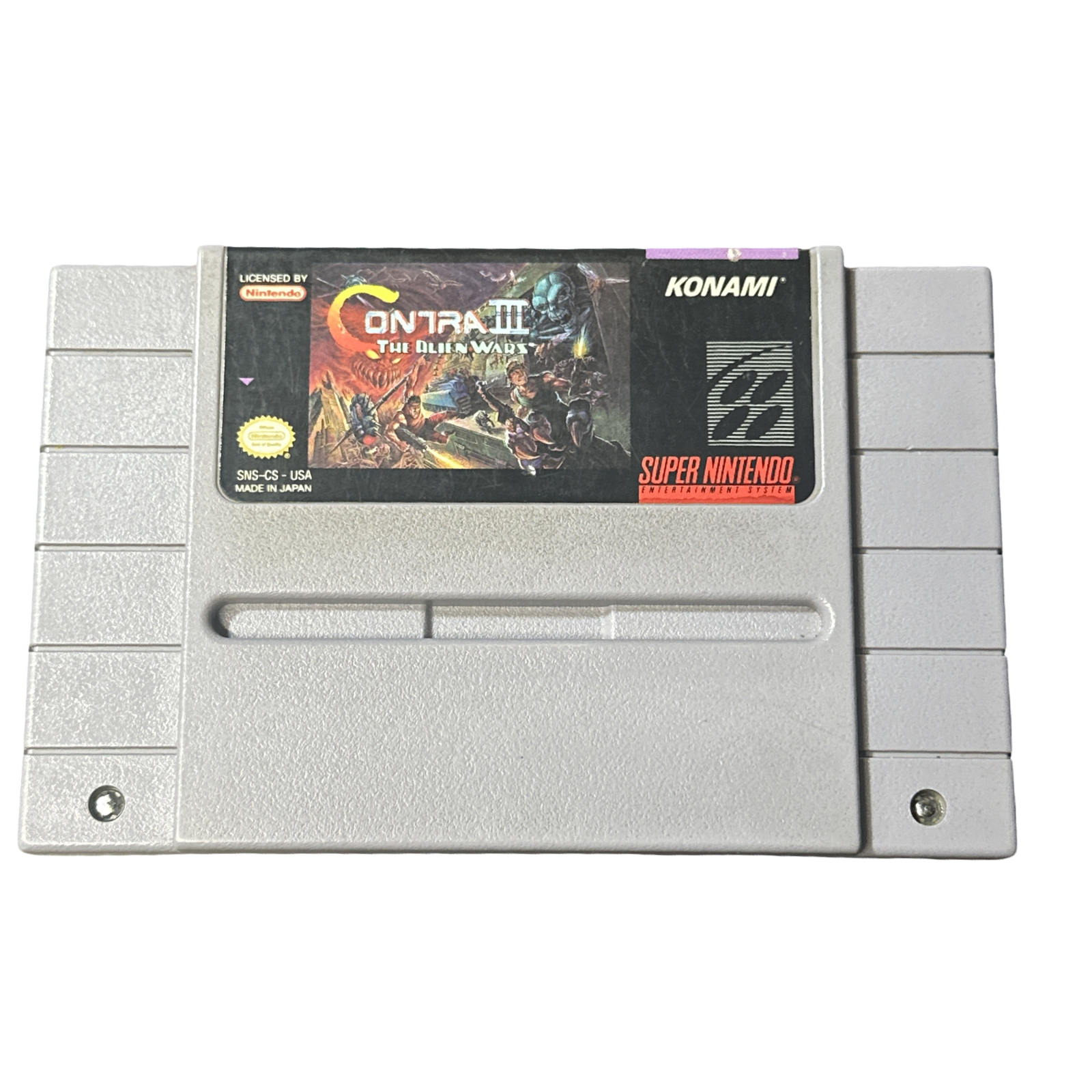 Contra III The Alien Wars - Super Nintendo - Golden Apple Comics