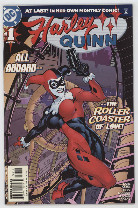 Harley Quinn 1 1st Series DC 2000 NM Batman Terry Rachel Dodson