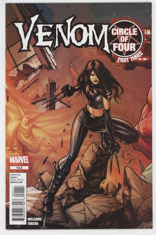 Venom 13.2 Marvel 2012 NM Stefano Caselli Rick Remender X-23