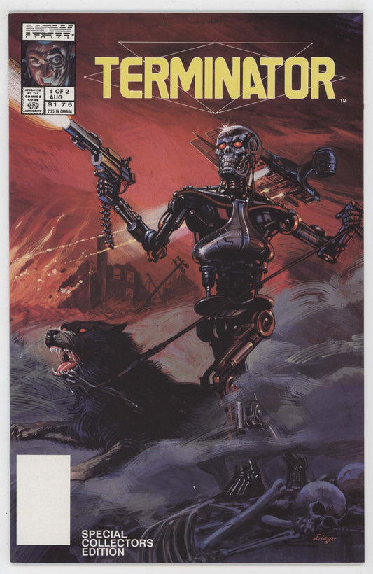 Terminator All My Futures Past 1 Now 1990 NM Chuck Dixon Movie