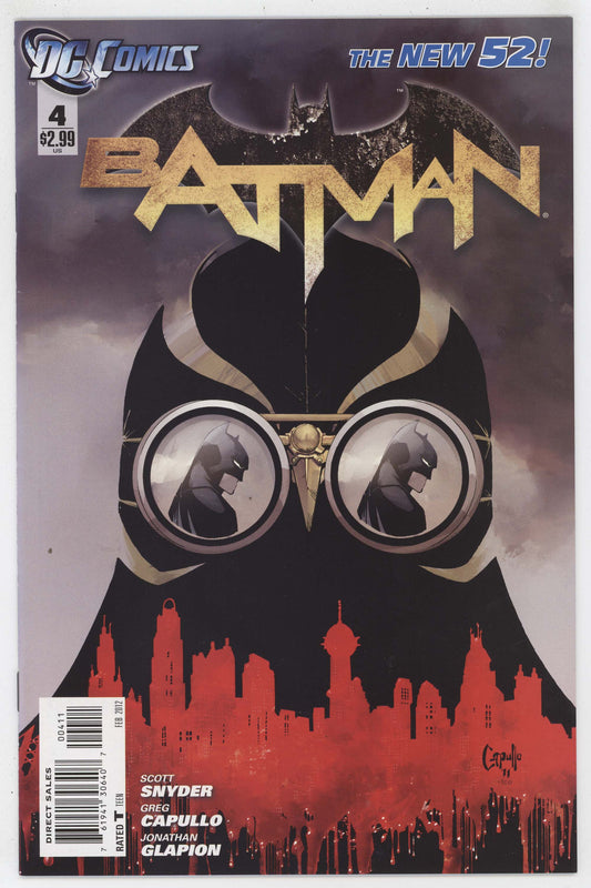 Batman 4 A DC 2012 NM- 9.2 New 52 Scott Snyder Greg Capullo Court Of Owls