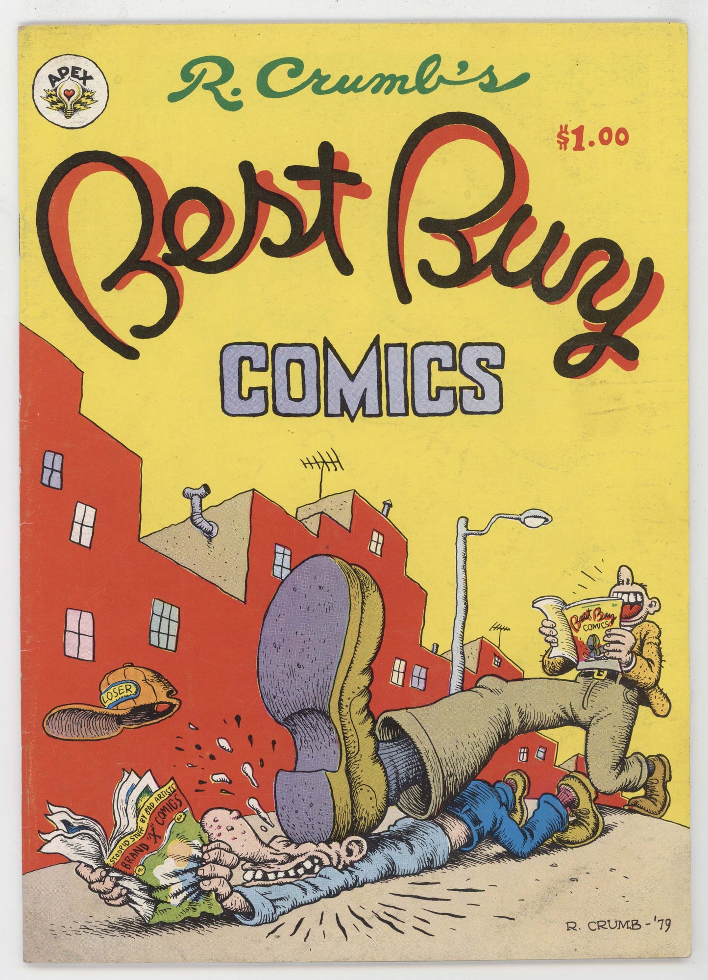 Best Buy Comics 1 Apex 1979 VG Robert Crumb