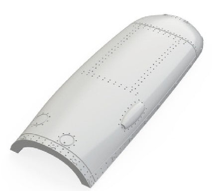 Eduard 672123 1/72 Aircraft- Spitfire Mk IX Top Cowl Early for EDU (Resin)