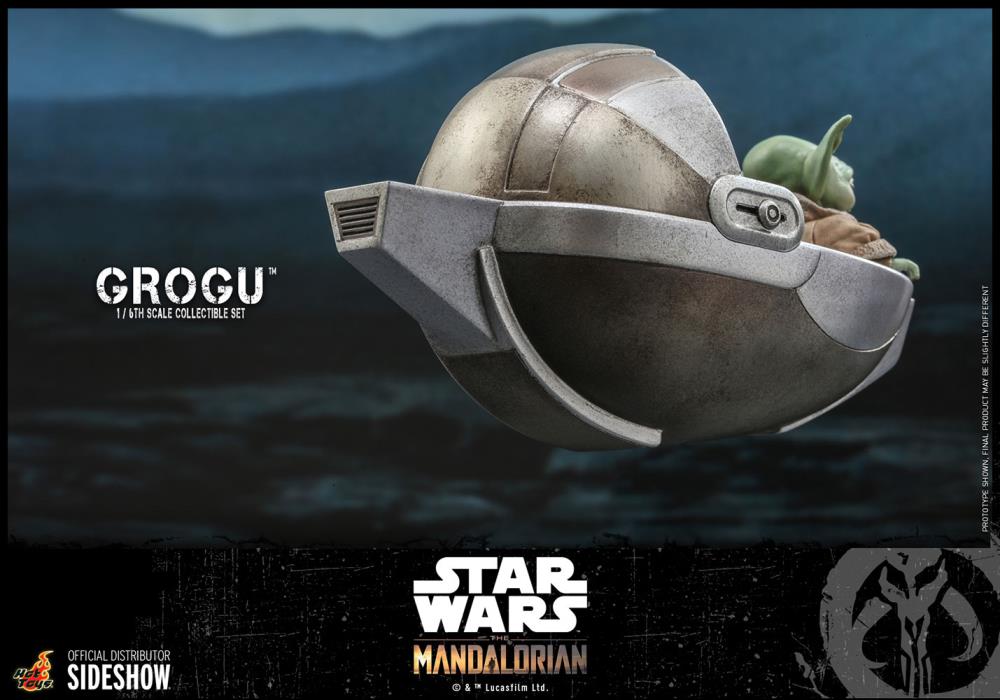 Star Wars The Mandalorian Grogu 1:6 Set