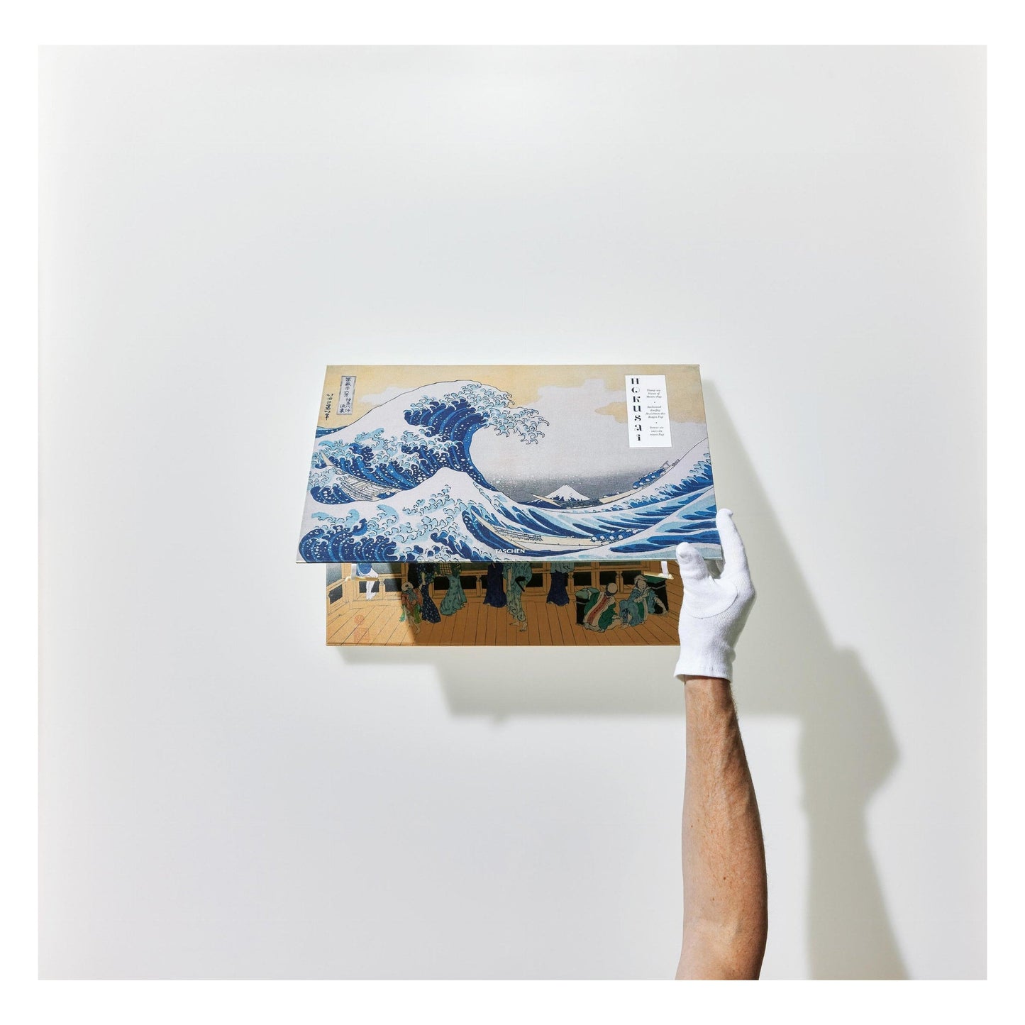 Hokusai. Thirty-six Views of Mount Fuji (German, French, English)