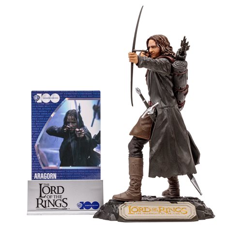 McFarlane Toys Movie Maniacs WB 100: The Lord of the Rings Aragorn Wave 5 Limited Edition 6-Inch Scale Posed Figure