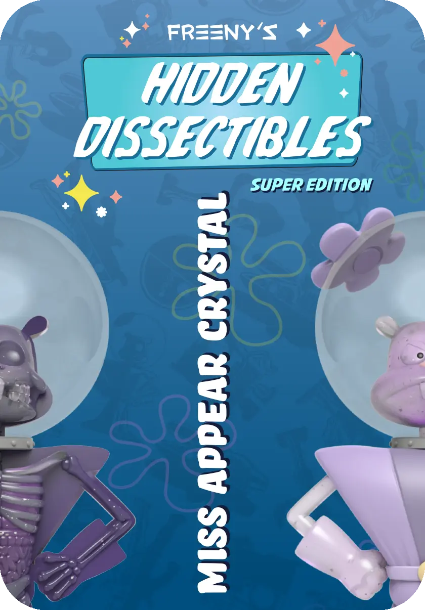 Freeny’s Hidden Dissectibles : SpongeBob SquarePants Series 04 (Super Edition) Blind Box (1 Blind Box)