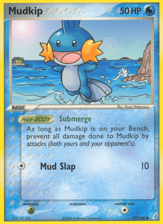 Mudkip (57/100) [EX: Crystal Guardians]