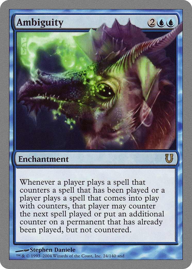 Ambiguity (UNH-024) - Unhinged Foil