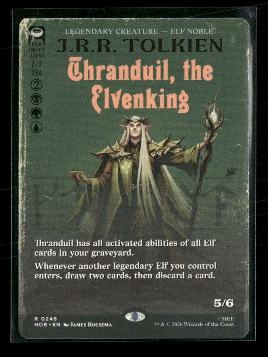 The Hobbit Thranduil, the Elvenking (Borderless) #246