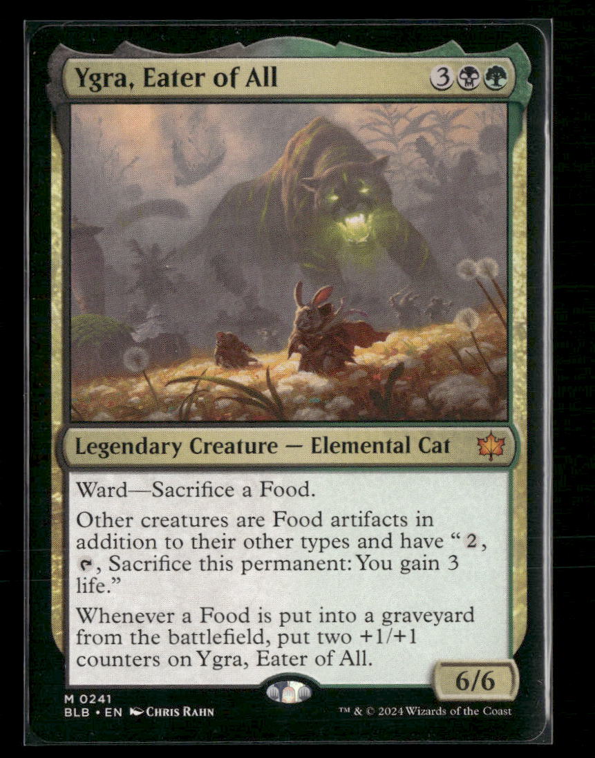 Bloomburrow Ygra, Eater of All #241