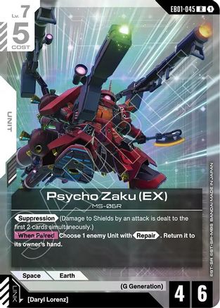Psycho Zaku (EX) (EB01-045) - Eternal Nexus Holofoil