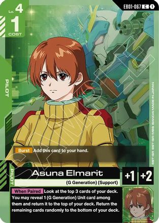 Asuna Elmarit (EB01-067) - Eternal Nexus